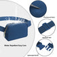 Miss Lulu Lightweight Stylish Water-Resistant Casual Bum Bag - Navy