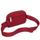 Miss Lulu Lightweight Stylish Water-Resistant Casual Bum Bag - Burgundy