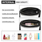 Miss Lulu Simple Cross-Body Handbag - Black