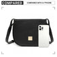 Miss Lulu Simple Cross-Body Handbag - Black