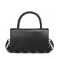 Miss Lulu Personality Versatile Chain Handbag Crossbody Bag - Black