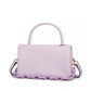 Miss Lulu Personality Versatile Chain Handbag Crossbody Bag - Purple