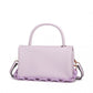 Miss Lulu Personality Versatile Chain Handbag Crossbody Bag - Purple