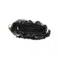 Miss Lulu Premium Chain Cloud-Like Pochette Handbag - Black