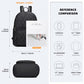 Miss Lulu Casual Lightweight Ladies Backpack - Black