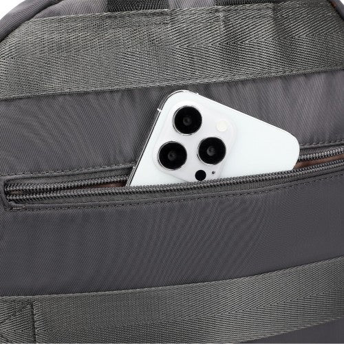 Miss Lulu Casual Lightweight Ladies Backpack - Grey