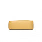 Miss Lulu Casual Shoulder Bag With Stylish Pleated Design - Yellow