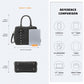 Miss Lulu Chic Quilted PU Leather Tote Handbag With Bow Accents - Black