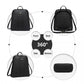 Miss Lulu 3 Piece Elegant Leather Backpack Set - Black