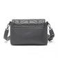 Miss Lulu Chic Quilted Shoulder Bag With Chain Strap - Grey