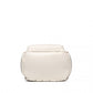 Miss Lulu Water-Resistant Chic PU Leather Backpack - Beige And Brown