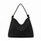 Miss Lulu Minimalist Chic Tote With Personality - Black