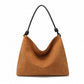 Miss Lulu Minimalist Chic Tote With Personality - Brown