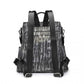 Miss Lulu Versatile Anti-Theft PU Leather Convertible Bag And Backpack - Black