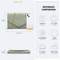 Miss Lulu Chevron Envelope Clutch Bag - Green