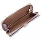 Miss Lulu Tri Colour Women's Leather Look Purse - Purple