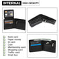 Kono Business Casual RFID Blocking Mens Wallet - Black
