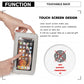Miss Lulu Women's Leather Touch Screen Wrist Wallet - Light Grey