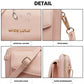 Miss Lulu Women's Leather Touch Screen Wrist Wallet - Pink