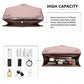Miss Lulu Glitter Envelope Flap Clutch Evening Bag - Pink