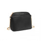 Miss Lulu Cross-Body Sleek Handbag - Black