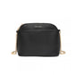 Miss Lulu Cross-Body Sleek Handbag - Black