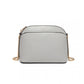 Miss Lulu Cross-Body Sleek Handbag - Grey