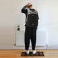 Kono Reflective USB Charging Interface Backpack - Grey