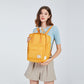 Kono Large Polyester Laptop Backpack - Yellow