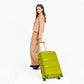 Kono Bright Hard Shell PP Suitcase 3 Pieces Set - Classic Collection - Green