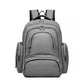 Kono Large Capacity Multi Function Baby Diaper Backpack Grey
