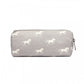 Miss Lulu Canvas Pencil Case Horse Grey