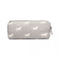 Miss Lulu Canvas Pencil Case Horse Grey