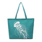 Reusable Canvas Shopping Tote Bag - Green