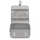 Classic Hanging Multi-Pocket Waterproof Travel Makeup Bag - Grey