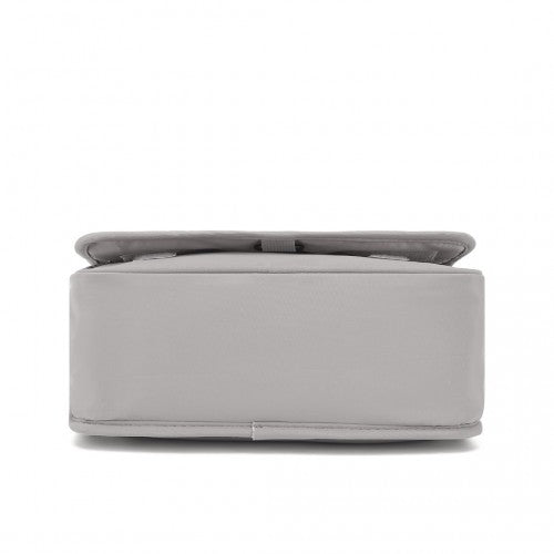 Classic Hanging Multi-Pocket Waterproof Travel Makeup Bag - Grey