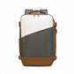 Water Resistant Functional Backpack with Shoe Compartment & USB Charging Port - Grey
