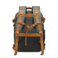 Water Resistant Functional Backpack with Shoe Compartment & USB Charging Port - Grey