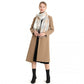 Acrylic Fashion Women's Long Shawl Grid Tassel Winter Warm Oversized Scarf - Beige