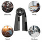 Men's Fashion Irregular Grid Winter Scarf For Warmth And Style - Black