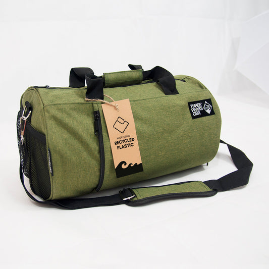Three Peaks GBR Roama Barrel 22L  - Forest Green